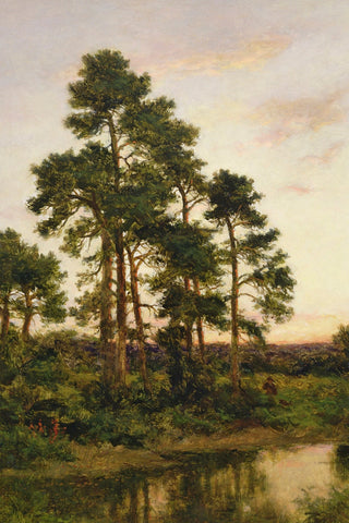 A QUIET EVENING, SURREY PINES