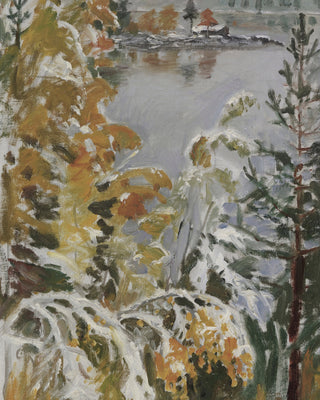 AUTUMN LANDSCAPE, FIRST SNOW