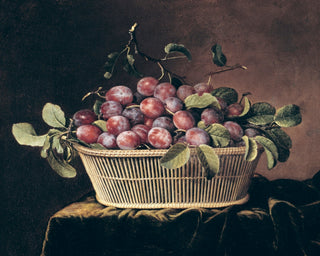 BASKET OF PLUMS