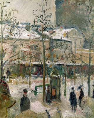 BOULEVARD DE ROCHEOUART IN SNOW