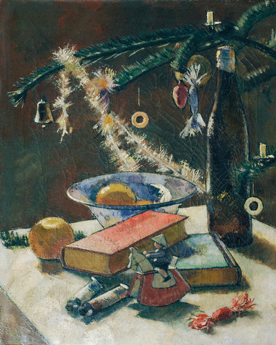 CHRISTMAS TREE STILL LIFE