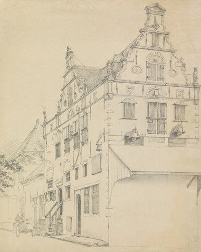 EUROPEAN HOUSE SKETCH