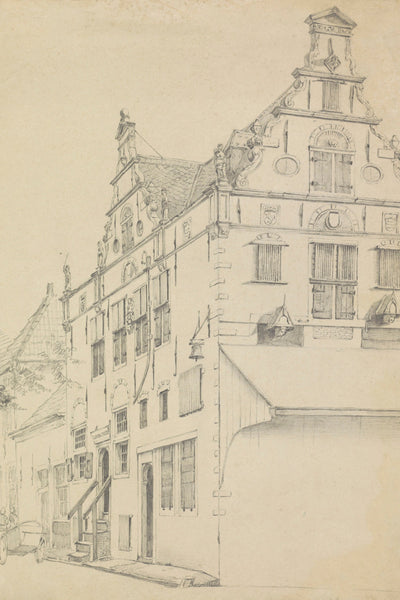 EUROPEAN HOUSE SKETCH