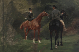 FIGURES ON HORSEBACK