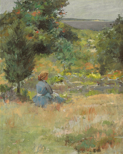 GIRL AT SHINNECOCK HILLS