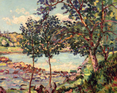 LANDSCAPE WITH A LAKE