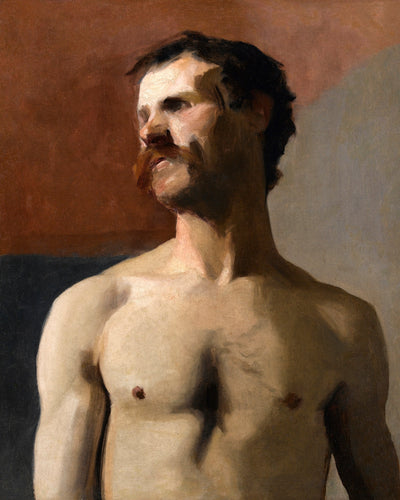 MALE NUDE, LIFE STUDY