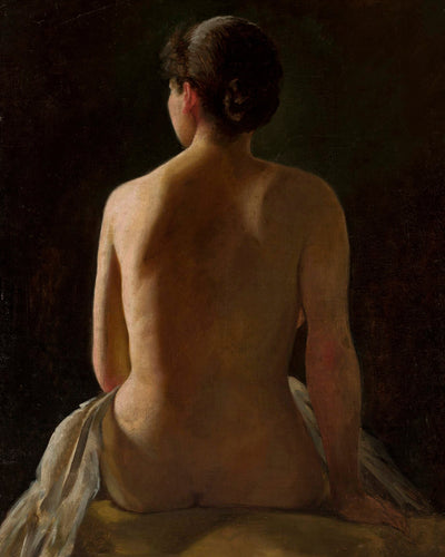 NUDE SEATED WOMAN