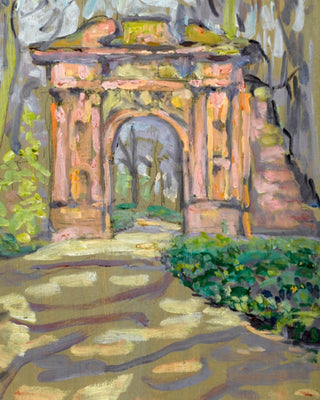 ORNAMENTAL ARCH IN A PARK