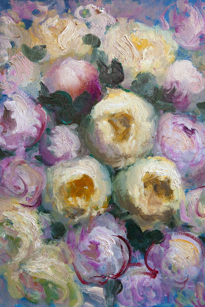 PAINTED PEONIES