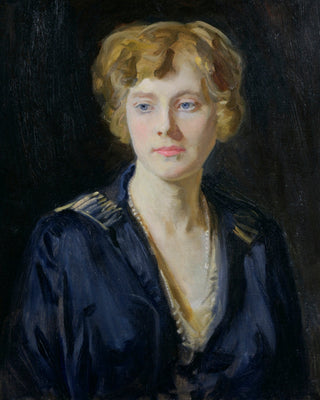 PORTRAIT OF A FAIR-HAIRED WOMAN