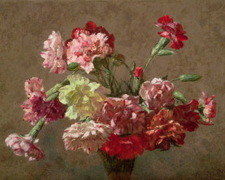 VASE OF CARNATIONS