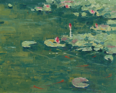 WATERLILIES AND KOI