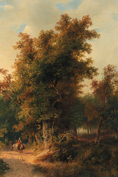 WOODED LANDSCAPE WITH MARSH